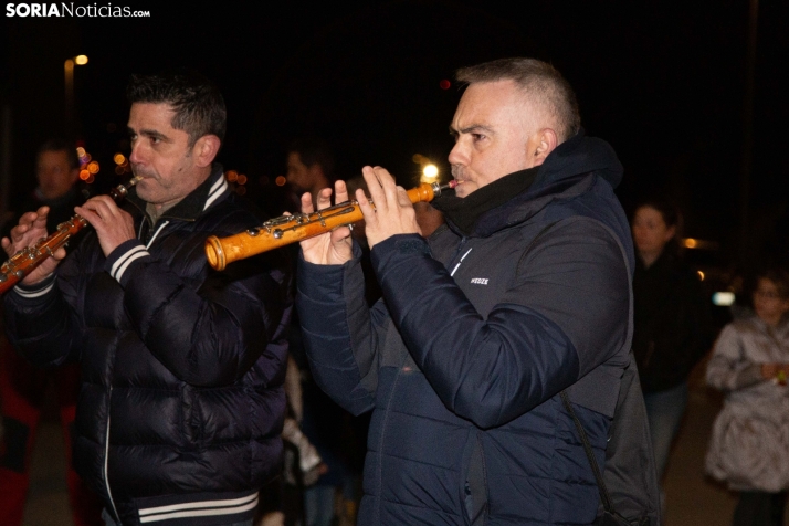 Encendido del árbol en Golmayo
