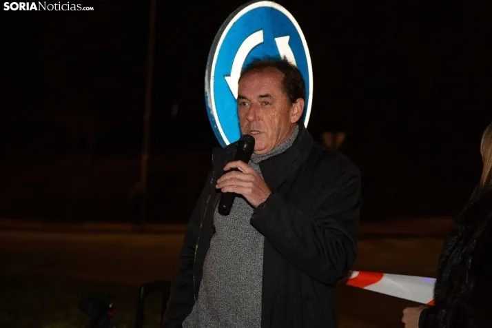 Encendido del árbol en Golmayo