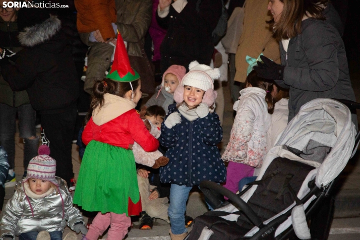 Encendido del árbol en Golmayo