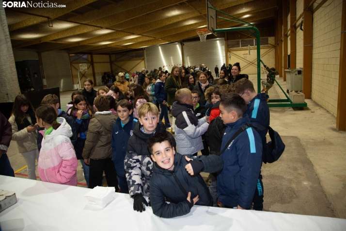 Encendido del árbol en Golmayo