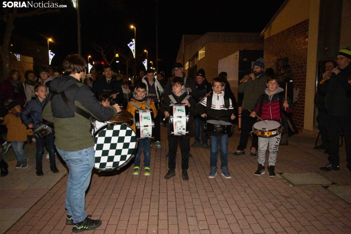 Encendido del árbol en Golmayo