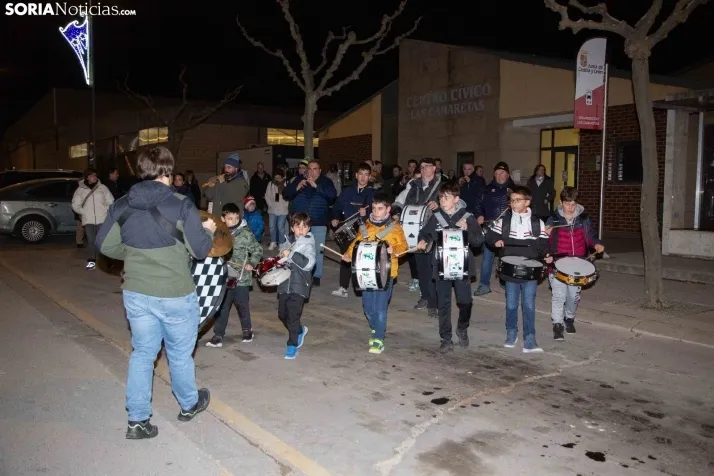 Encendido del árbol en Golmayo