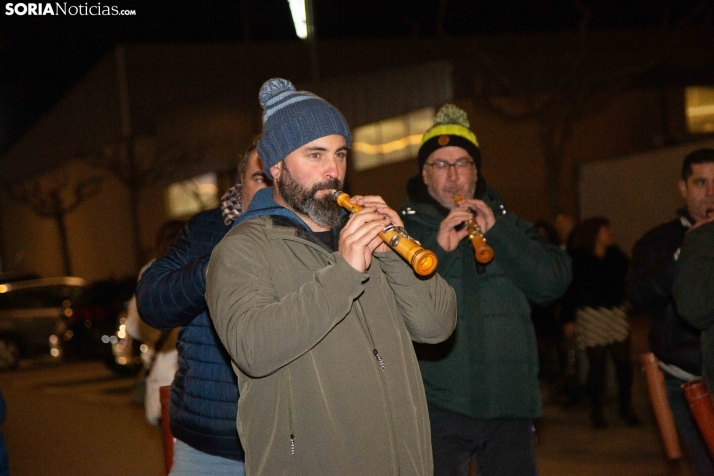 Encendido del árbol en Golmayo