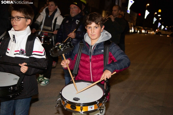 Encendido del árbol en Golmayo