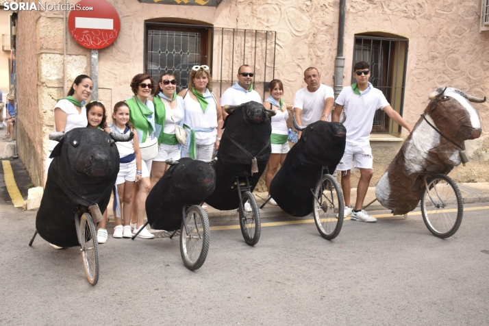 Encierro infantil en El Burgo de Osma.
