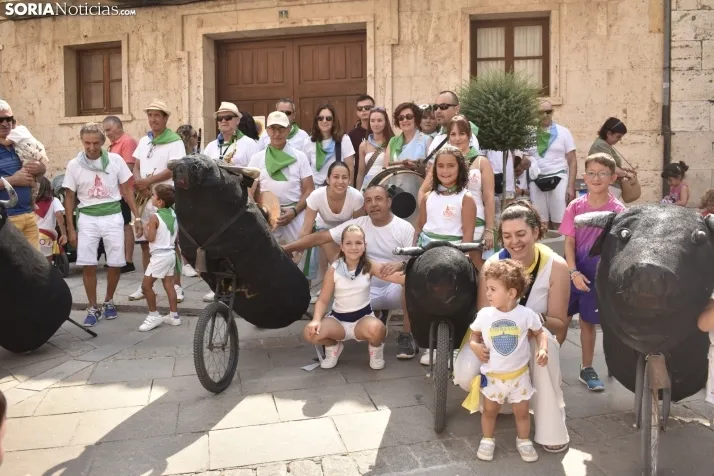 Encierro infantil en El Burgo de Osma.