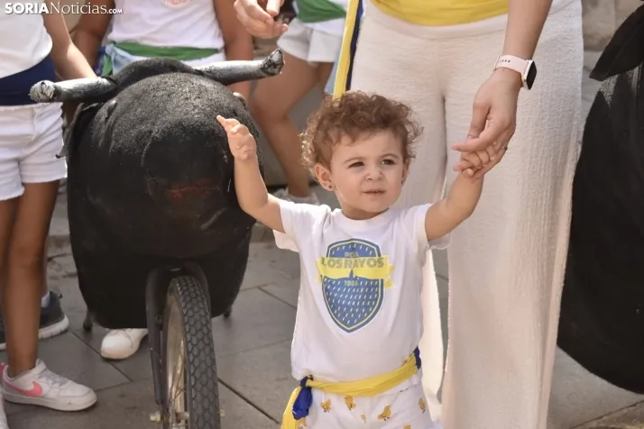 Encierro infantil en El Burgo de Osma.