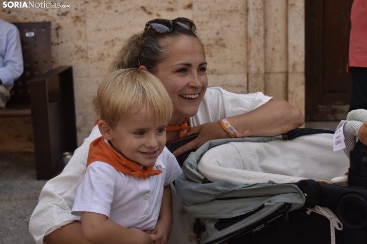 Encierro infantil en El Burgo.