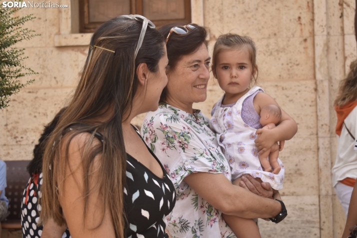 Encierro infantil en El Burgo.