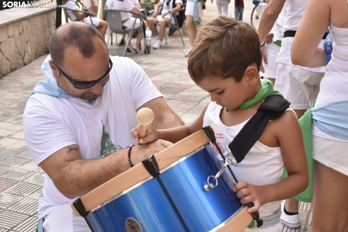 Encierro infantil en El Burgo de Osma.