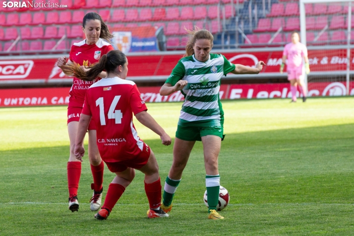 Fiesta del fútbol, con acento femenino, en Soria