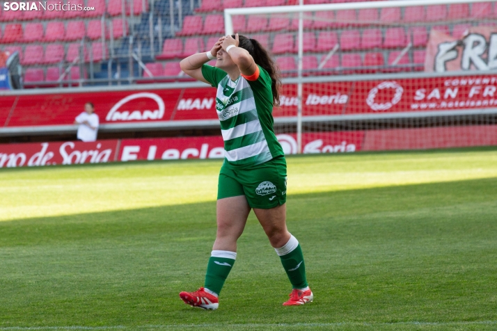 Fiesta del fútbol, con acento femenino, en Soria