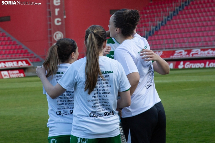 Fiesta del fútbol, con acento femenino, en Soria