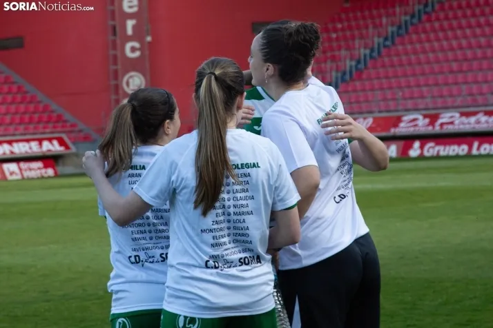 Fiesta del fútbol, con acento femenino, en Soria