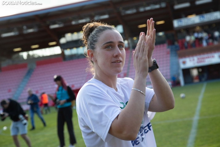 Fiesta del fútbol, con acento femenino, en Soria