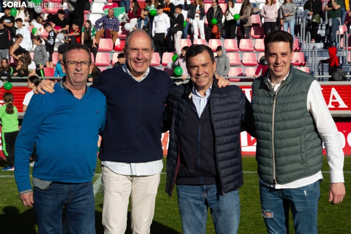 Fiesta del fútbol, con acento femenino, en Soria