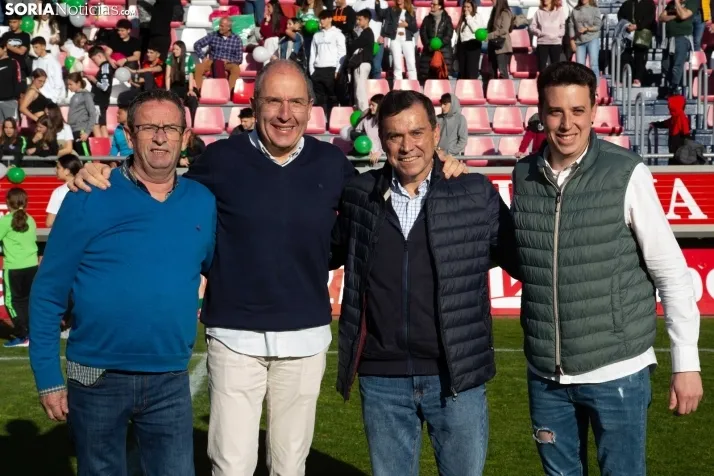 Fiesta del fútbol, con acento femenino, en Soria