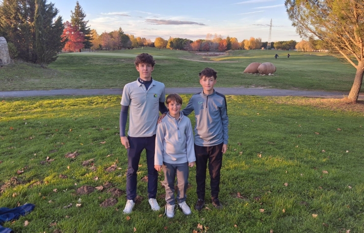 Miguel López, en cadetes, y Enzo Jiménez, en alevines, ganadores del Pequecircuito de Castilla y León