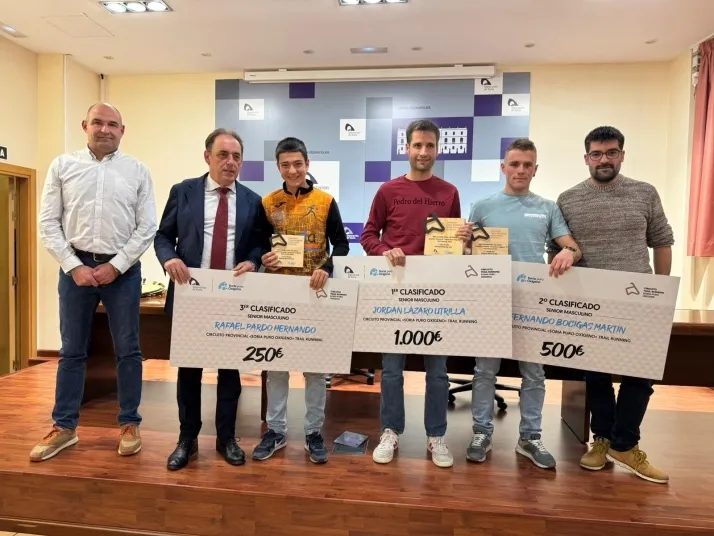 Foto 2 - La Diputaci&oacute;n premia con 12.600 euros a los 22 ganadores de los circuitos de BTT y Trail