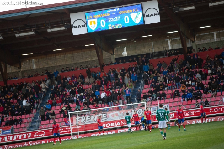 Numancia vs Coruxo