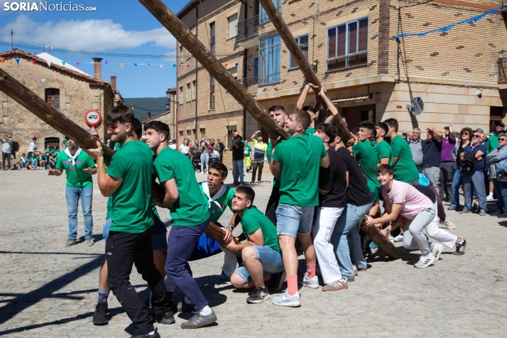 Pingada del Mayo en Duruelo