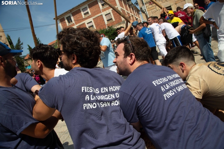 Pingada del mayo en Vinuesa