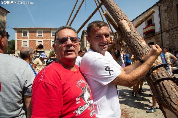 Pingada del mayo en Vinuesa