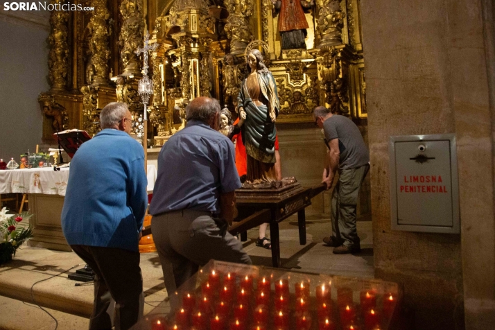 Procesión en honor a San Quirico y Santa Julita