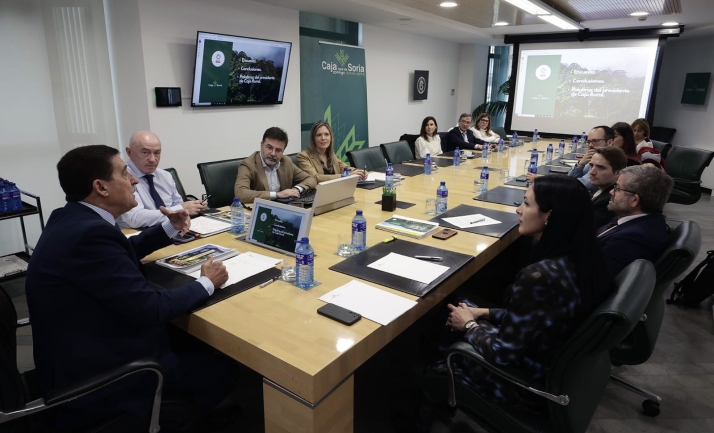 Imagen de la reunión hoy. /CRS