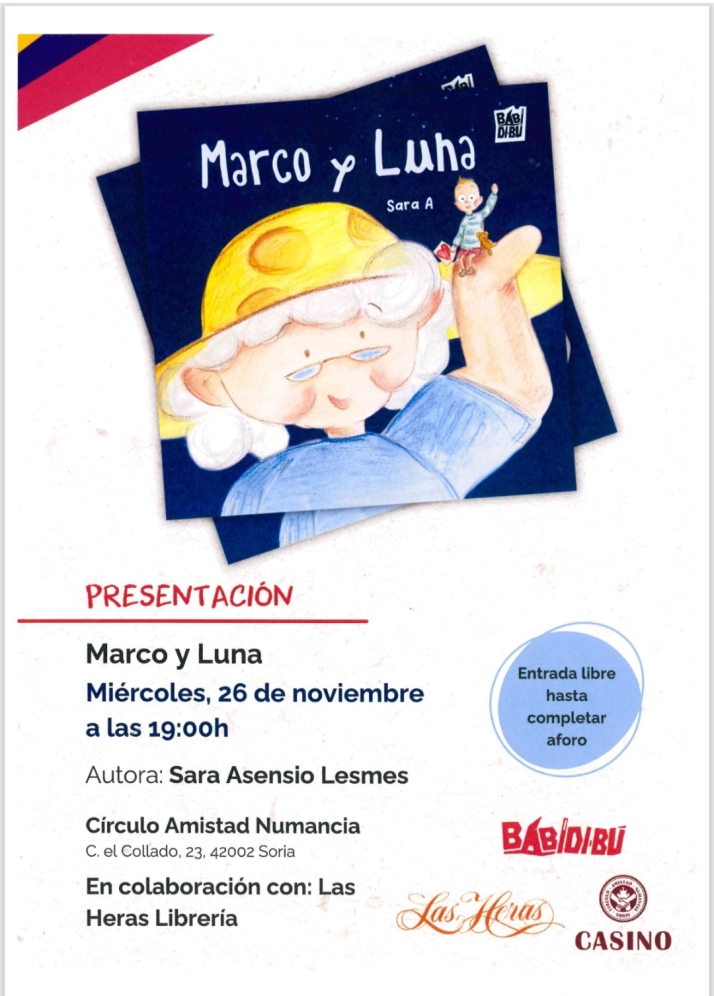 Sara Asensio Lesmes presenta Marco y Luna en el Casino