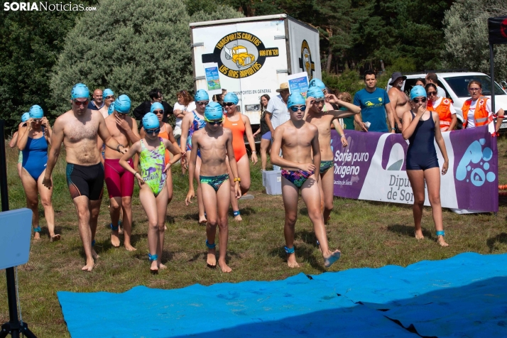 Travesía a nado en el Embalse de la Cuerda