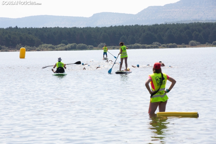 Travesía a nado en el Embalse de la Cuerda