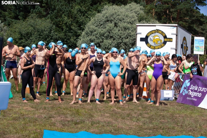 Travesía a nado en el Embalse de la Cuerda