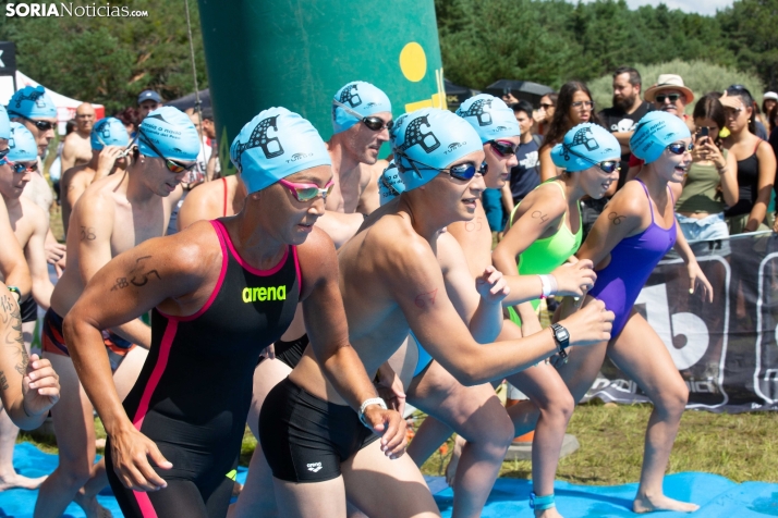 Travesía a nado en el Embalse de la Cuerda