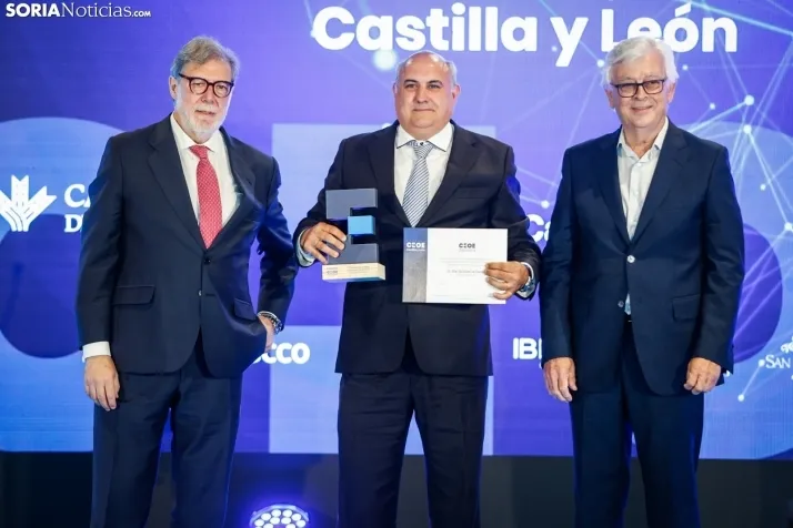 Premios CEOE CYL, entregados en Soria. /MonteseguroFoto