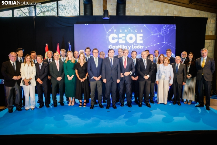 Premios CEOE CYL, entregados en Soria. /MonteseguroFoto