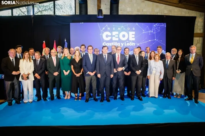 Premios CEOE CYL, entregados en Soria. /MonteseguroFoto