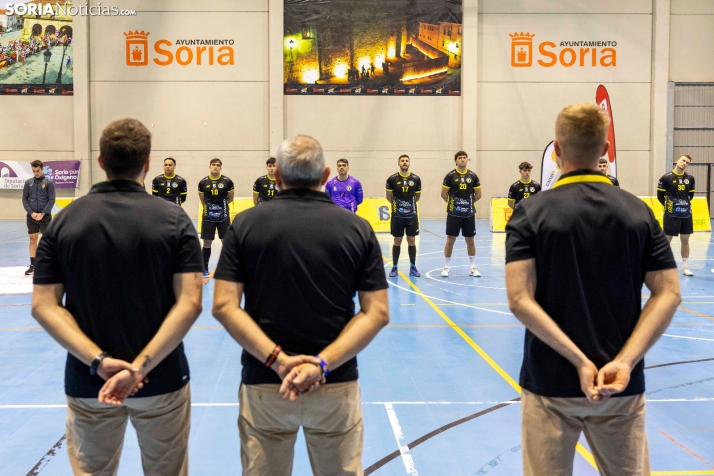 Balomano: BM Soria vs Club Cisne./ Viksar Fotografía