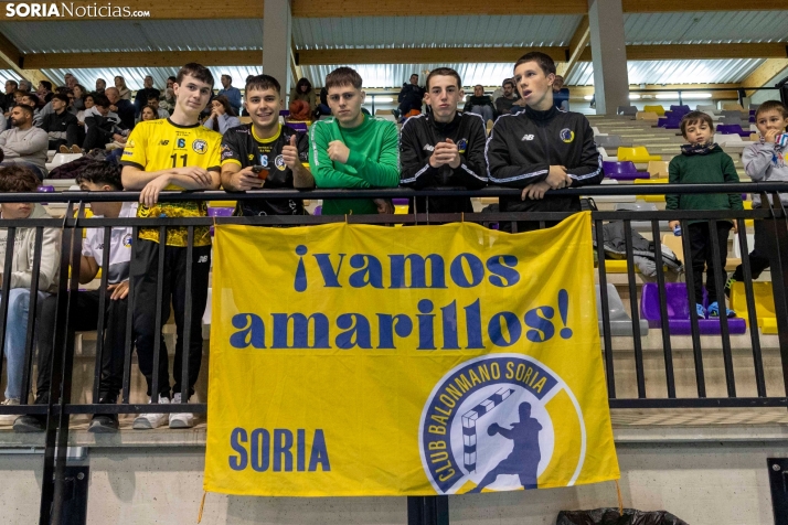 Balomano: BM Soria vs Club Cisne./ Viksar Fotografía