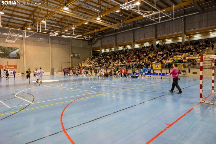 Balomano: BM Soria vs Club Cisne./ Viksar Fotografía