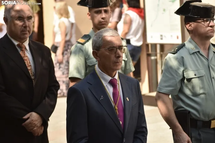 Procesión de San Roque en El Burgo de Osma. 