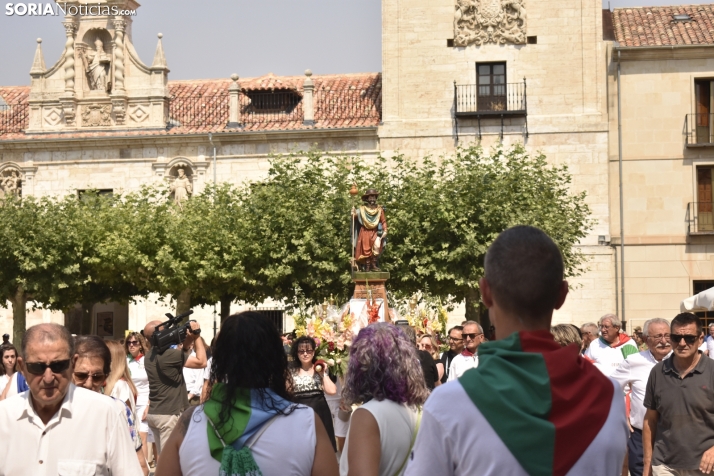 Procesión de San Roque en El Burgo de Osma. 