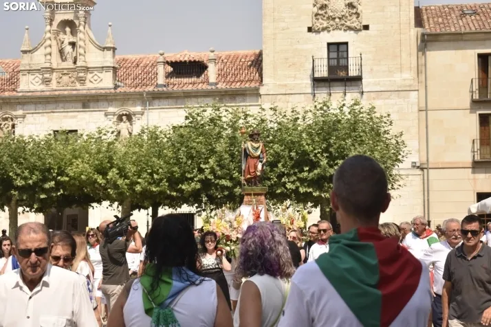 Procesión de San Roque en El Burgo de Osma. 