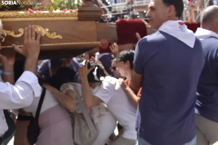 Procesión de la Virgen de los Remedios en Ágreda.
