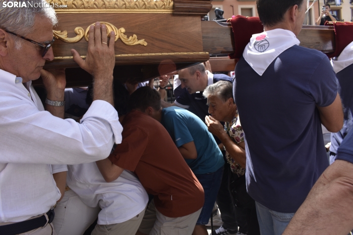 Procesión de la Virgen de los Remedios en Ágreda.