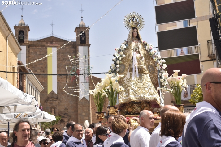 Procesión de la Virgen de los Remedios en Ágreda.
