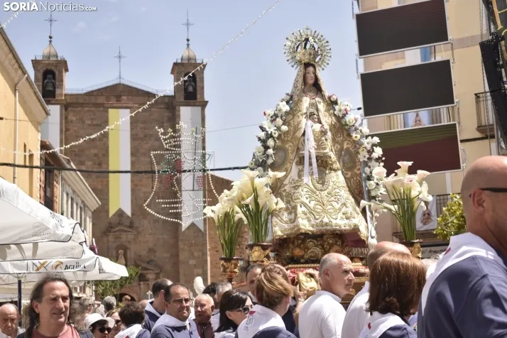 Procesión de la Virgen de los Remedios en Ágreda.
