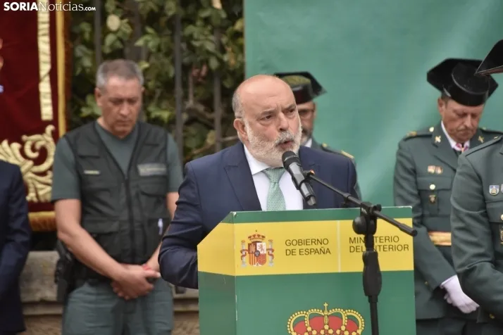 Actos de la Guardia Civil por el Día del Pilar en Soria. /Encarna Muñoz