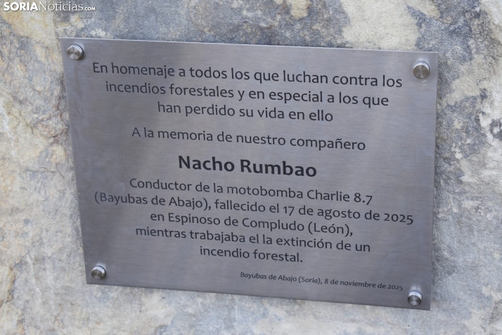 Homenaje a Nacho Rimbao en Bayubas de abajo
