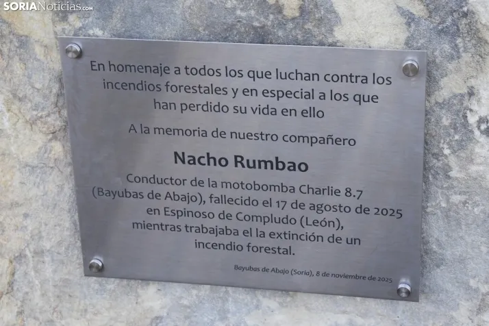 Homenaje a Nacho Rimbao en Bayubas de abajo